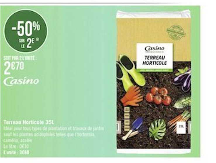 Offre Terreau Horticole 2+1 Offert Chez E Leclerc