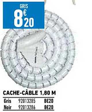 Promo Cache-câble 1,80 M chez Brico Cash - iCatalogue.fr