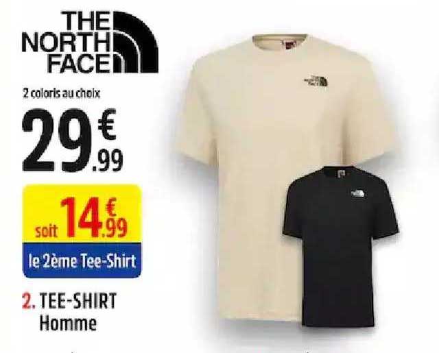 decorate boss instant Offre Tee-shirt Homme The North Face chez Intersport
