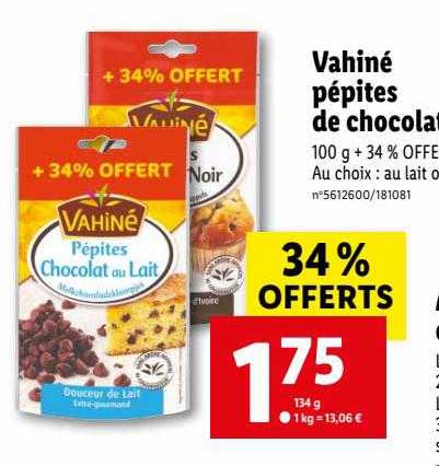 Pepite De Chocolat Lidl