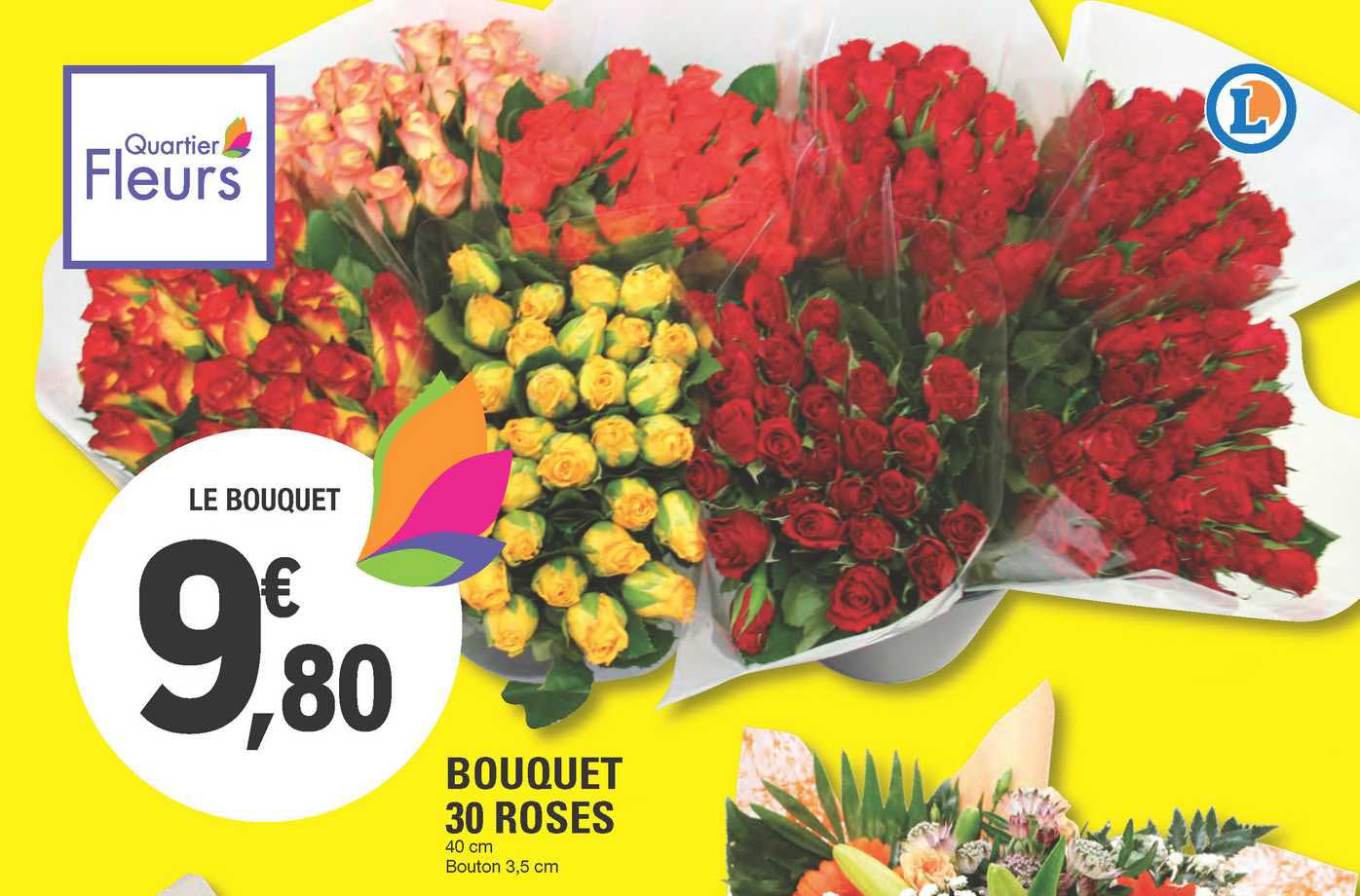 Offre Bouquet 30 Roses chez E Leclerc
