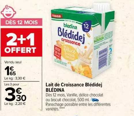 Blédidej blédina chez Carrefour (13/09 – 03/10
