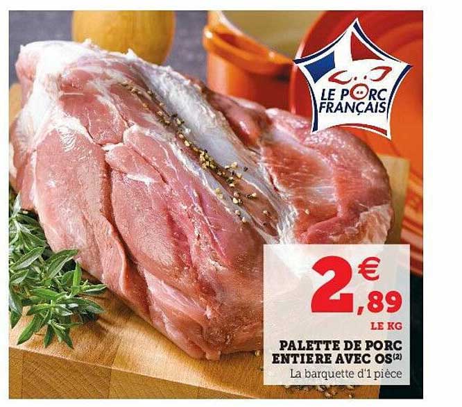 Palette De Porc Prix