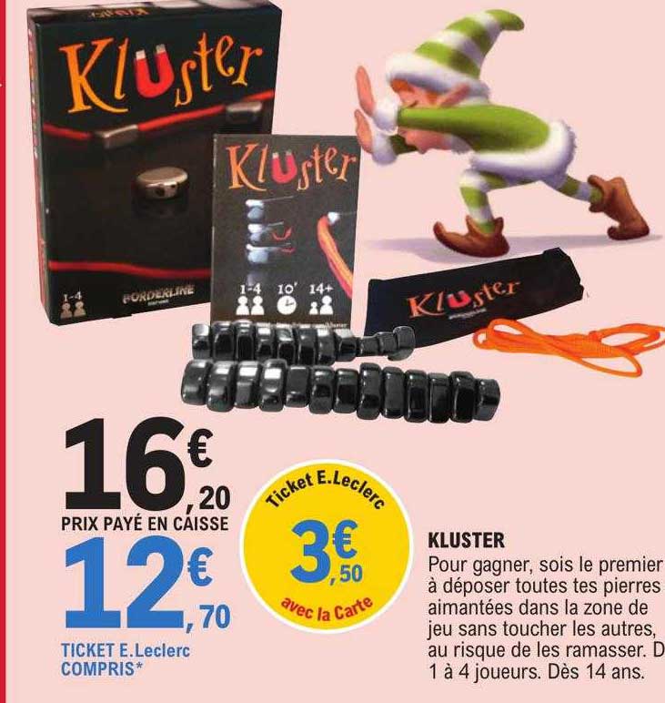 Promo Kluster chez E.Leclerc