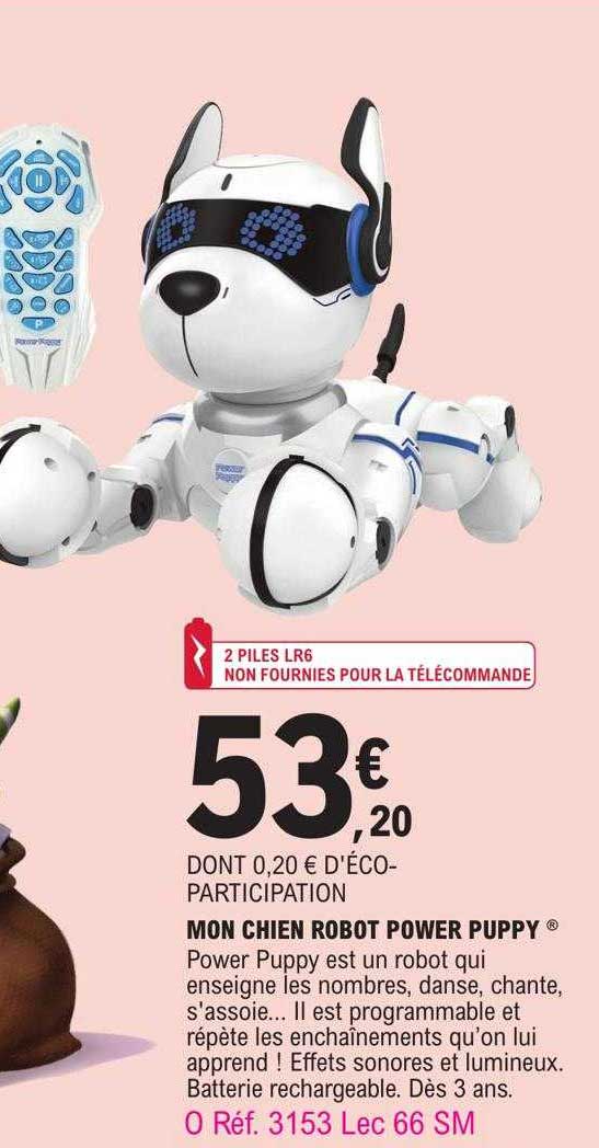 Promo Mon Chien Robot Power Puppy chez E.Leclerc 