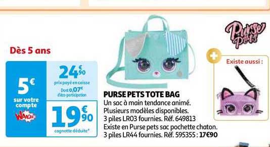 promo-purse-pets-tote-bag-chez-auchan-icatalogue-fr