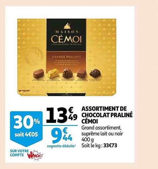 Promo Assortiment De Chocolat Pralin C moi Chez Auchan ICatalogue fr promo-assortiment-de-chocolat-pralin-c-moi-chez-auchan-icatalogue-fr