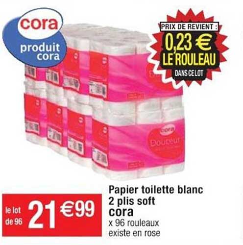 Promo Papier toilette humide FESS'NETT chez Cora