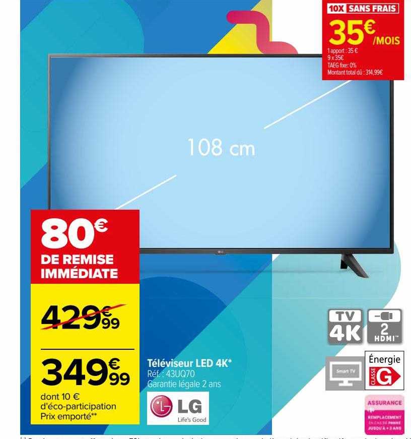 Tv Lg Carrefour Promo