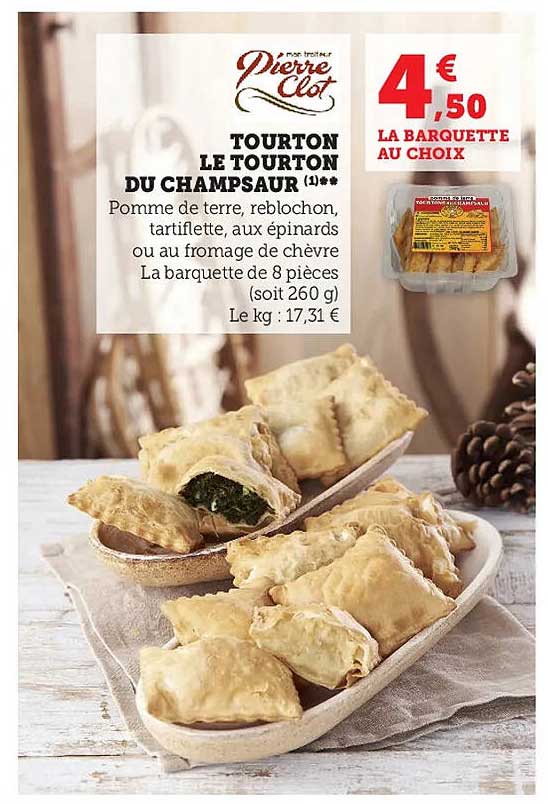 Promo Tourton Le Tourton Du Champsaur chez Hyper U - iCatalogue.fr