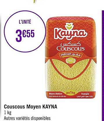 Casino Supermarchés Couscous Moyen Kayna