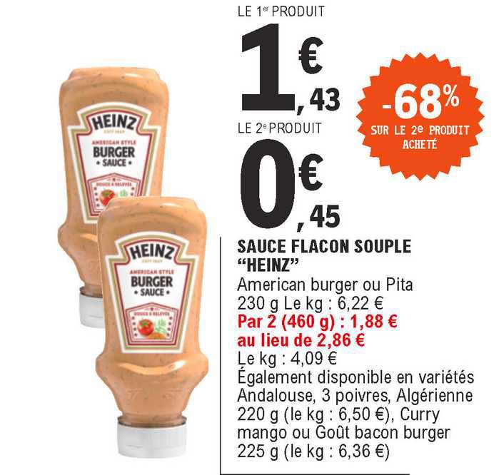 Promo Sauce Créoline chez E.Leclerc