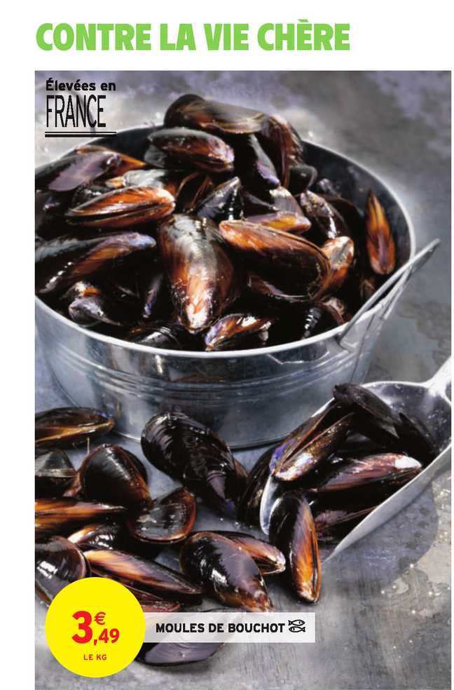 Offre Moules De Bouchot Chez Intermarche Hyper