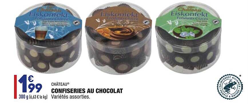 Offre Chateau Confiseries Au Chocolat Chez Aldi