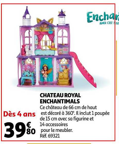Promo Château royal disney princesse chez Auchan