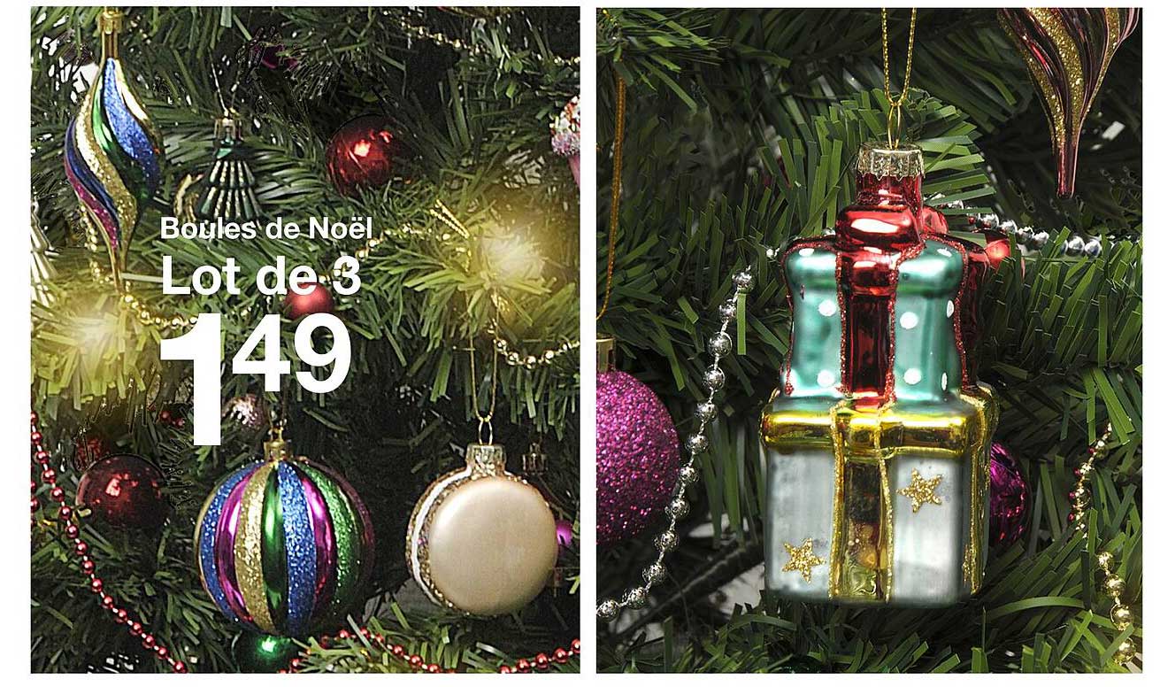 Promo Boules De Noël chez Zeeman iCatalogue.fr