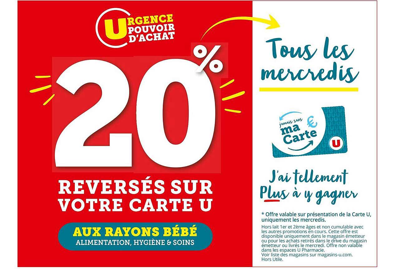 Promo Ma Carte U chez Super U iCatalogue.fr