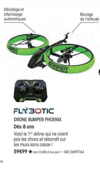 Promo Flybotic Drone Bumper Phoenix chez Oxybul 