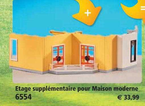 Playmobil 6554 Etage supplémentaire pour Maison Moderne