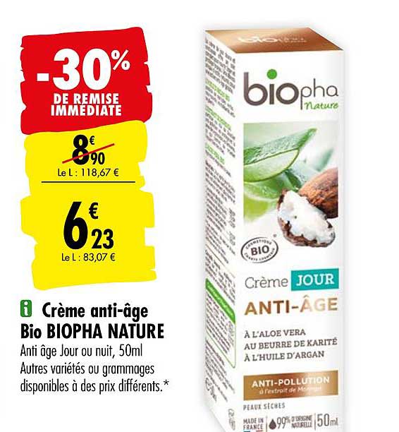 biopha nature creme anti age)