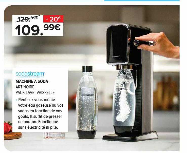 sodastream spirit electro depot