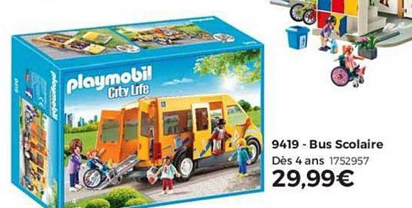 bus scolaire playmobil maxi toys