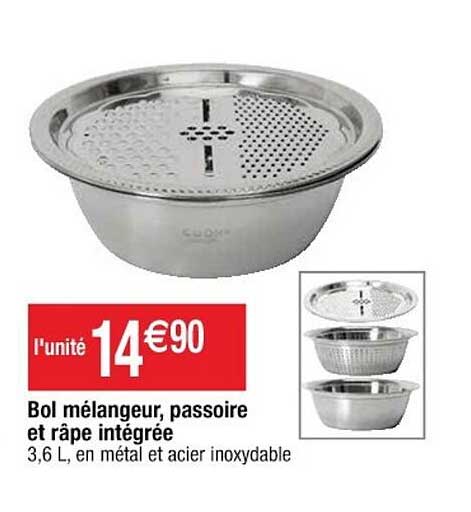 Essoreuse à Salade Farberware Pro Pump – Bol 6,65 L, Système Pompe à Une Main, Pour Salades Et Fruits