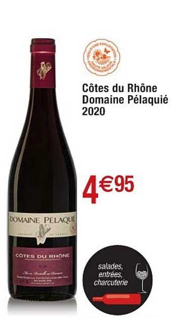 Cora Côtes Dur Rhône Domaine Pélanquié 2020