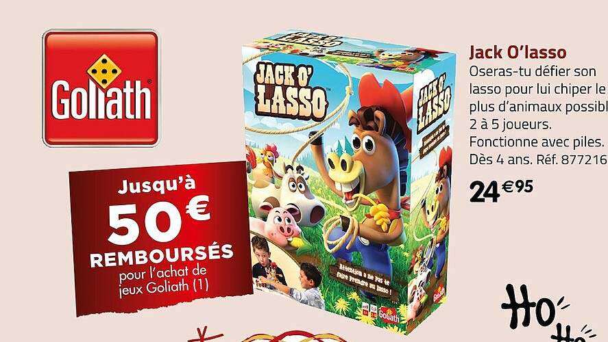 Promo Jack O'lasso Goliath chez Casino Supermarchés - iCatalogue.fr