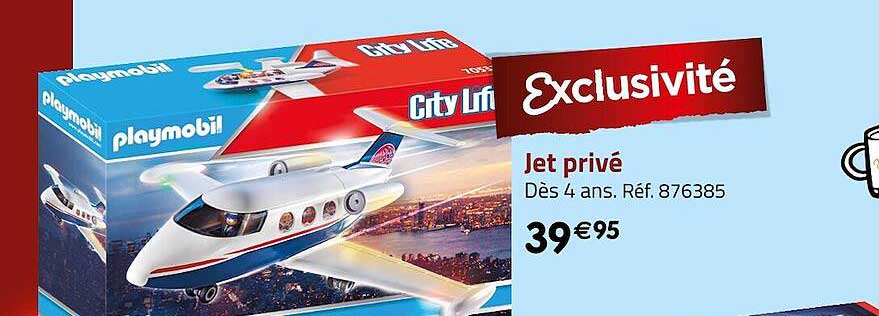 Promo Jet Privé Playmobil chez Casino Supermarchés - iCatalogue.fr
