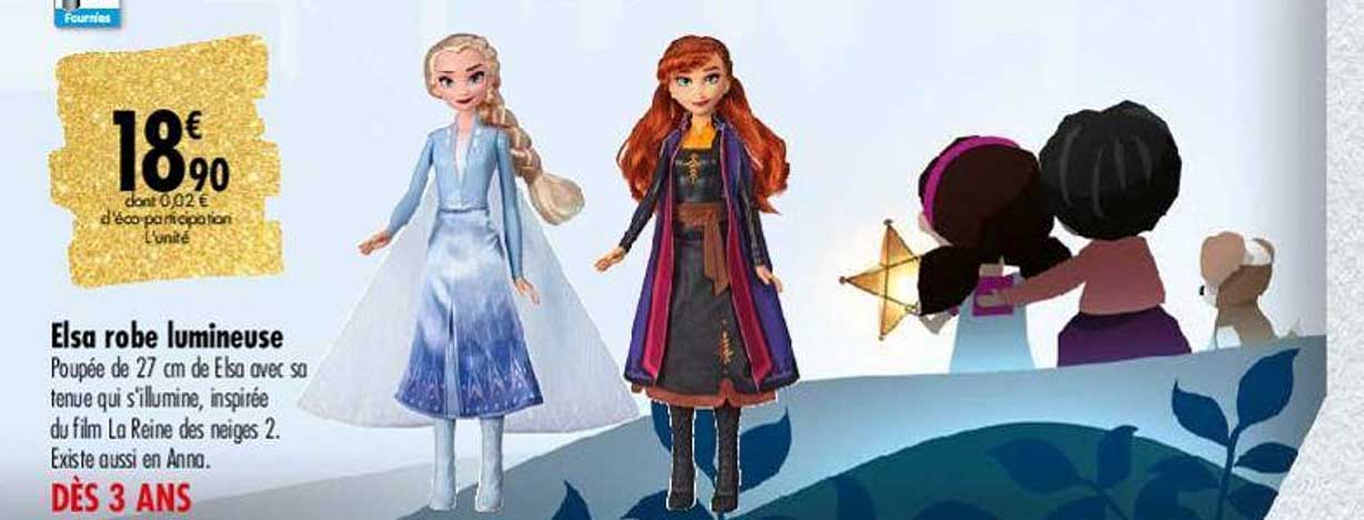 Robe reine des neiges 2 carrefour hot sale