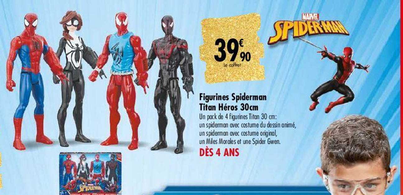 Promo Figurine Spiderman 30 cm chez Carrefour