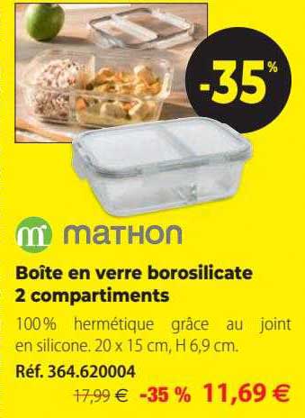 PIKA - Boite Alimentaire 640ml En Verre Et Couvercle En Verre Trempé - Hermétique, Compatible Au Micro-ondes, Four, Congélateur - GlassShock