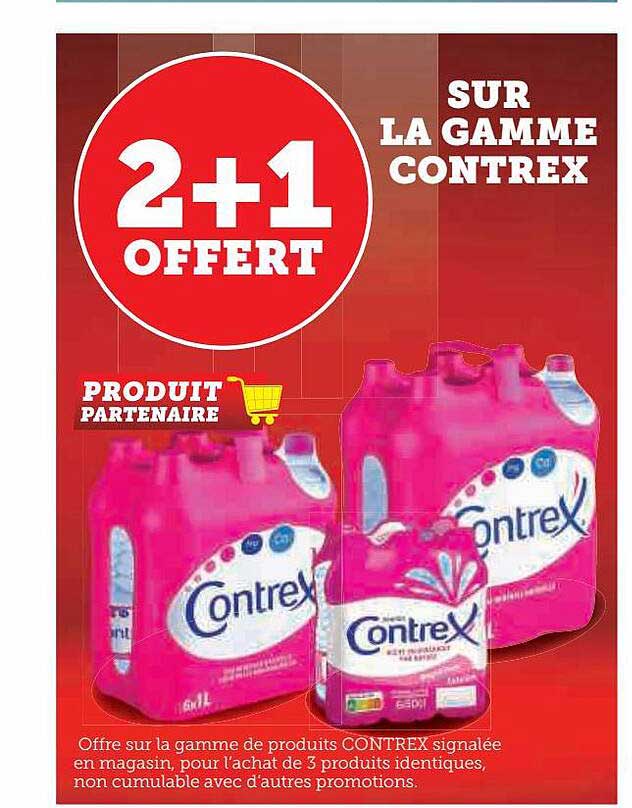 Promo La Gamme Contrex chez Super U - iCatalogue.fr