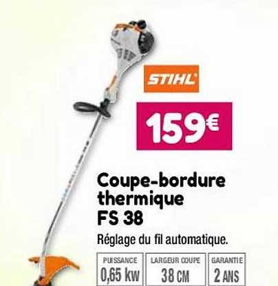 Coupe-bordure thermique FS 38