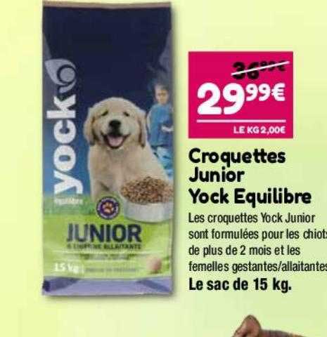 YOCK EQUILIBRE Croquettes Chiots Junior