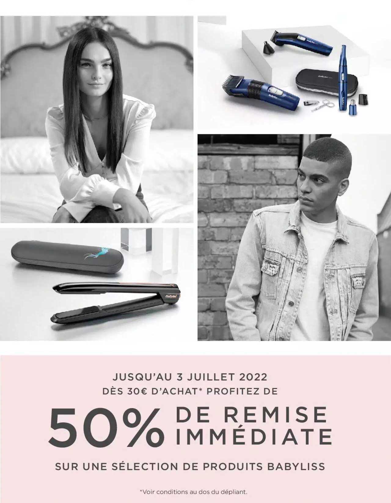Promo Produits Babyliss chez Carrefour iCatalogue.fr
