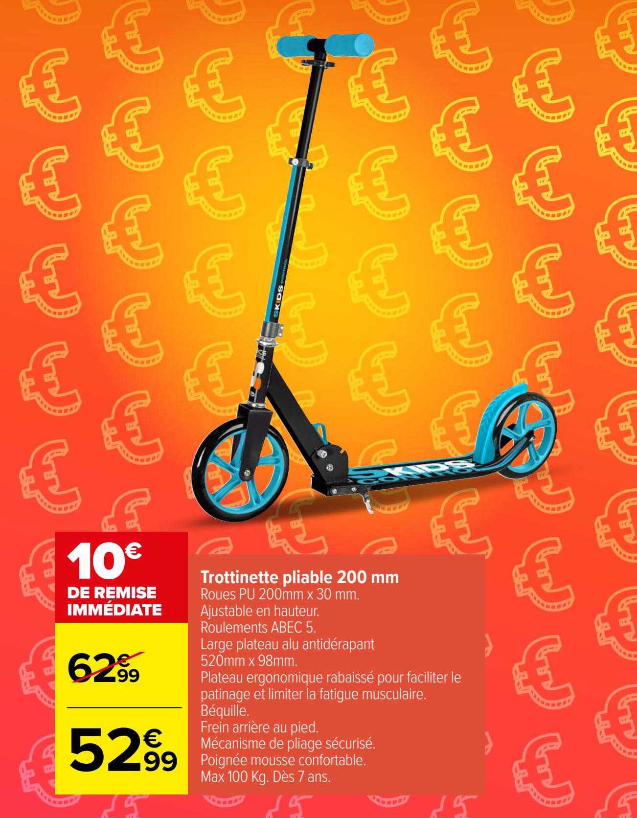 Roues De Rechange Pour Trottinette Stunt - Lot De 2 - 100 Mm - Polyuréthane Haute Résistance