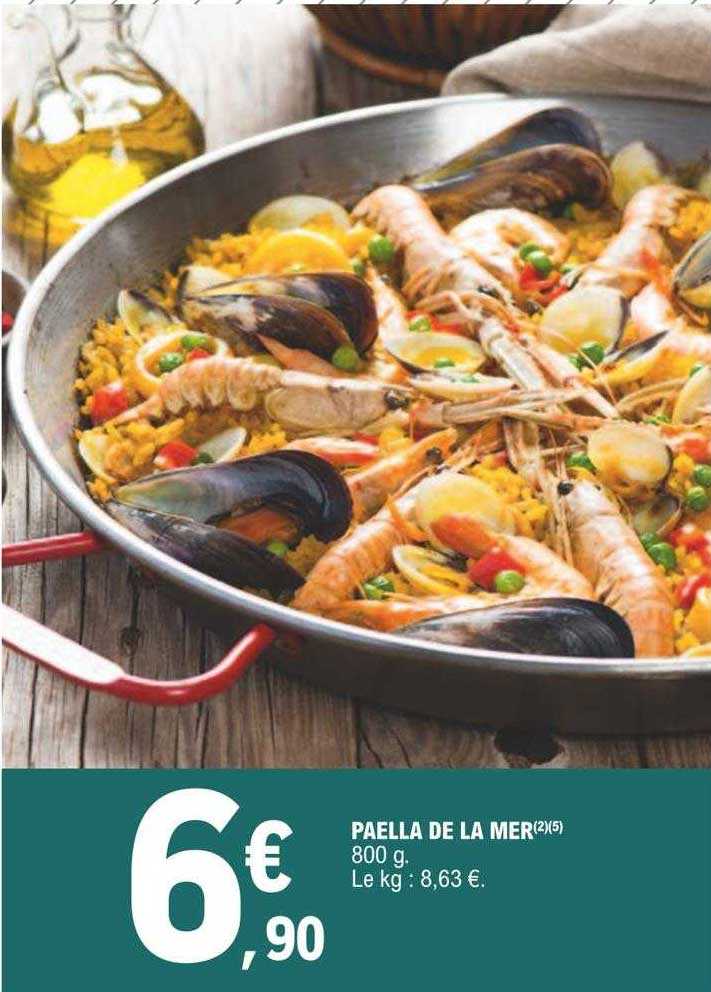 Offre Paella Royale "qualité Traiteur" chez E Leclerc