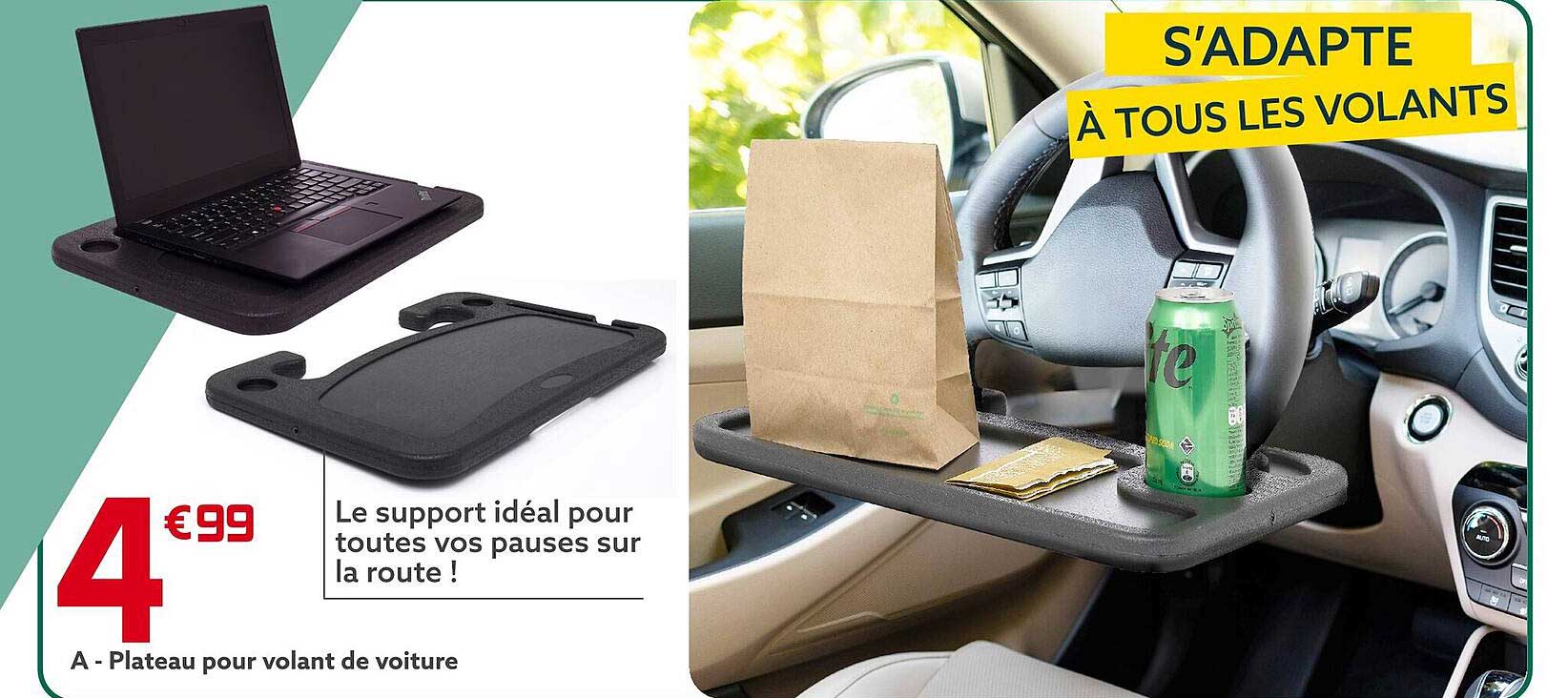 JeVenis Plateau De Volant De Voiture Pour Ordinateur