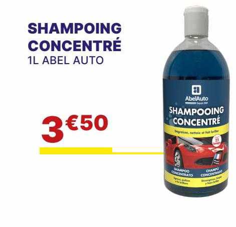 Shampoing concentré 5L - Abel Auto