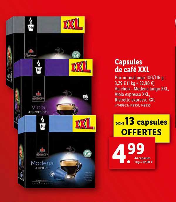 nespresso pods lidl