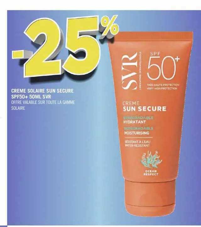 Offre Cien Crème Solaire chez Lidl