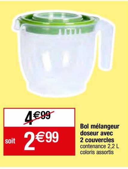 Bol Mélangeur pour Batteur Mélangeur de 9,5 à 57 L - Pujadas - l0- L0