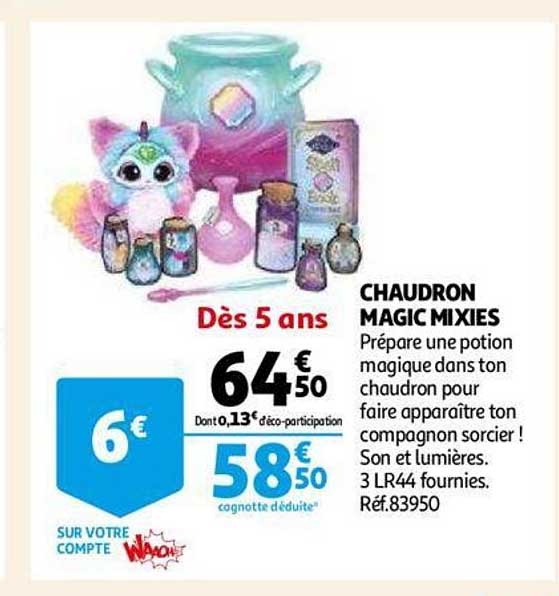 Promo Chaudron Magic Mixies chez Auchan 