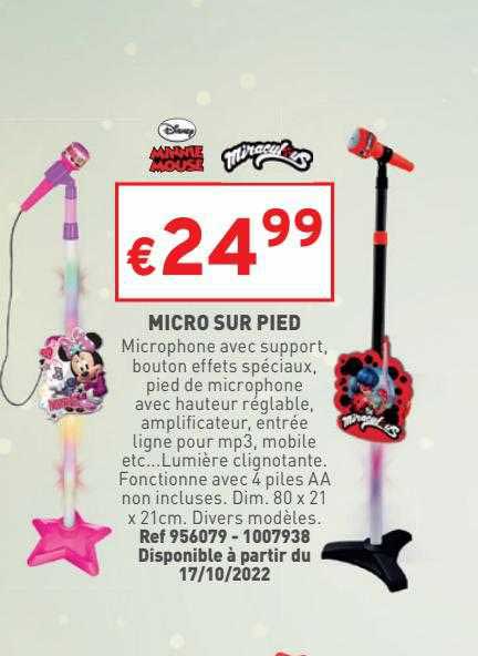Pied De Micro Keepdrum NB35BK Articulé + Adaptateur Trépied 1/4" Vers 3/8" - Bras De Micro De Table Pour Podcast, Streaming