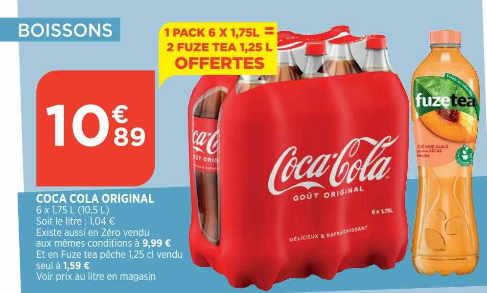 Offre Coca Cola Original chez Atac