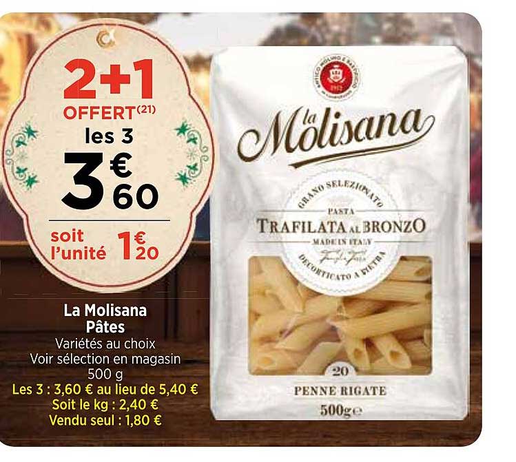 Promo La Molisana Pâtes chez Atac iCatalogue.fr