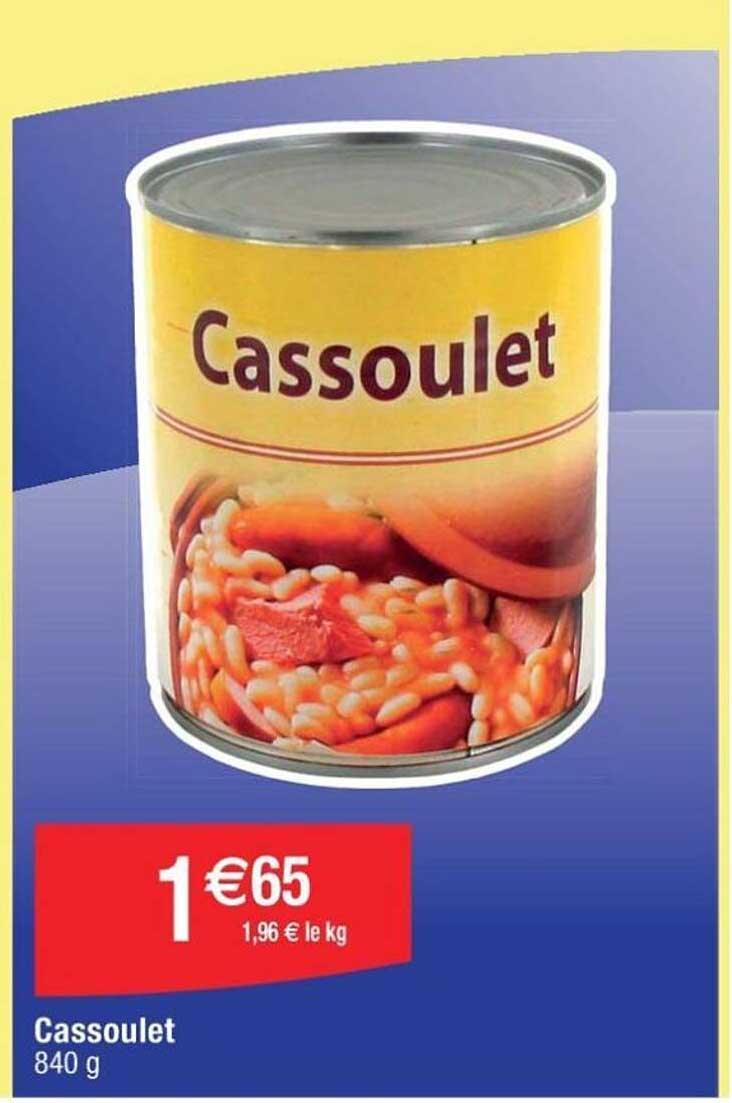 Promo Cassoulet chez Cora - iCatalogue.fr