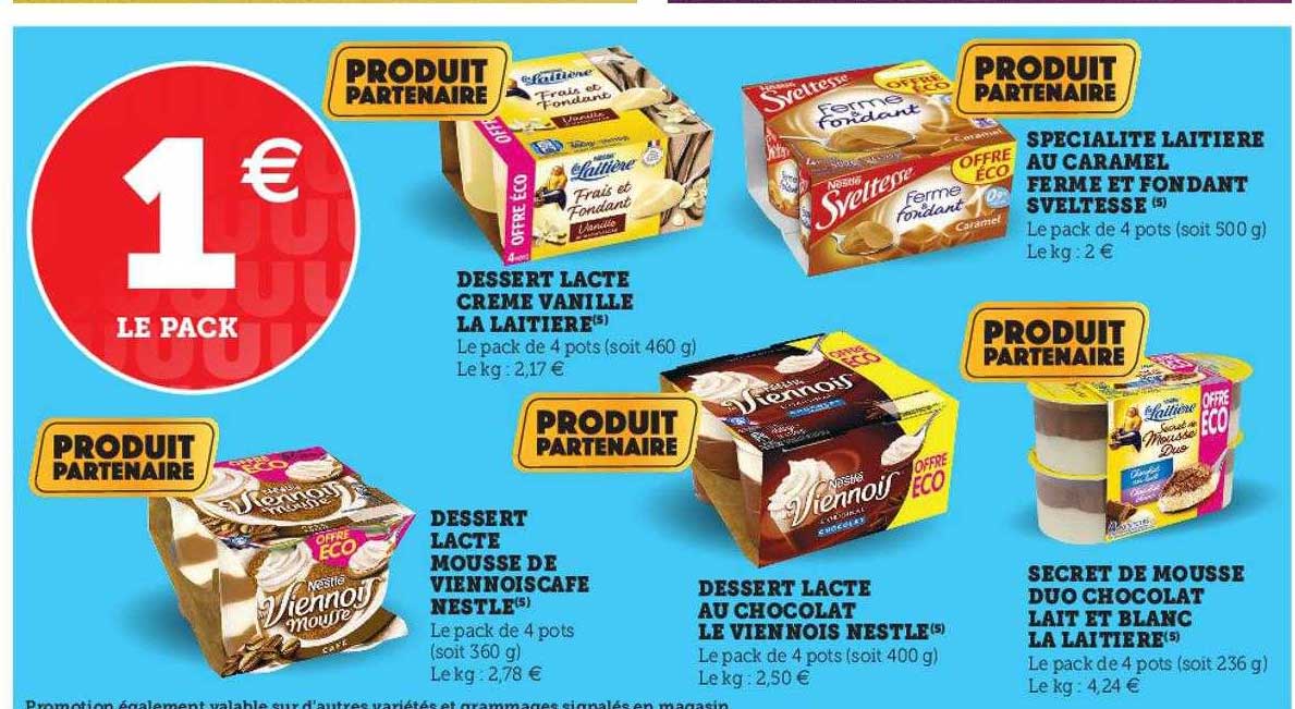 Promo Dessert Lact Cr me Vanille La Laiti re Dessert Lact Mousse De Promo Dessert Lact Cr me Vanille La Laiti re Dessert Lact Mousse De